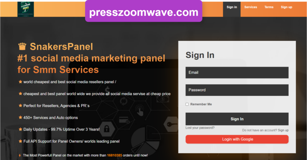 Unveiling Snakerspanel: A Comprehensive Review of a Social Media Marketing Tool 2 How to Sign In on Snakerspanel